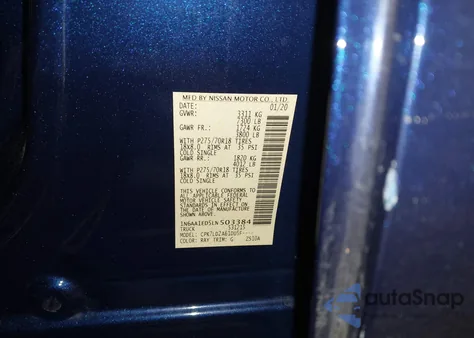 2020 Nissan Titan Pro-4X 4X4 from USA, damaged, VIN 1N6AA1ED5LN503384